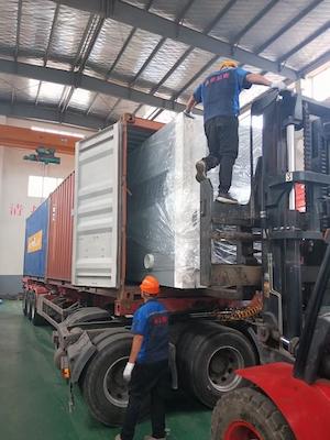 jc-deburr metal deburring deslagging grinding polising maching exporting container loading